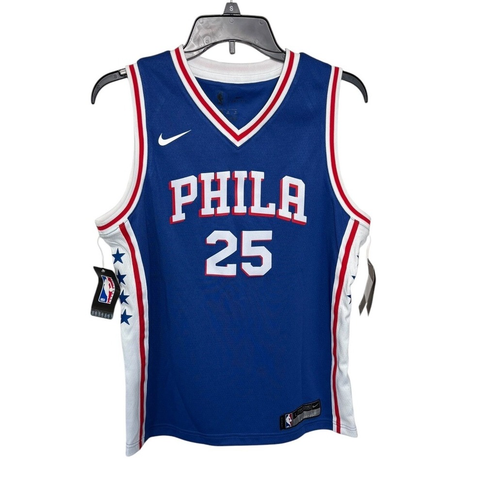 Nike Philadelphia 76ers Ben‎ Simmons Swingman Jersey Kids Size Large (14-16)